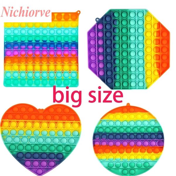 large size 20cm big rainbow push bubble fidget toys oversize sensory stress reliever toy kids gifts wholesale
large size 20cm big rainbow push bubble fidget toys oversize sensory stress reliever toy kids gifts wholesale