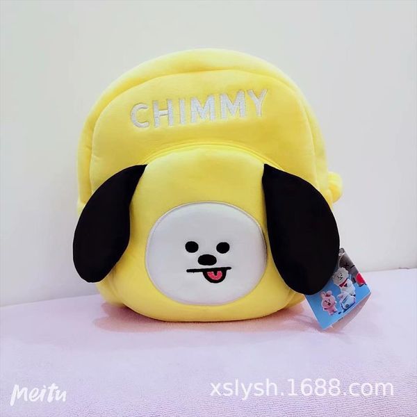 cartoon children plush backpack mini schoolbag puppy girls boys