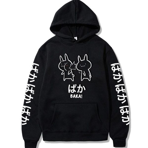 men's hoodies & sweatshirts 2021 japan anime baka slap funny sweatshirt kawaii couple pullover, Black
men's hoodies & sweatshirts 2021 japan anime baka slap funny sweatshirt kawaii couple pullover, Black