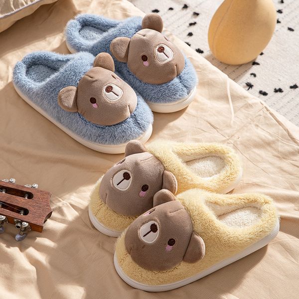 plush slippers female winter lovely home indoor warm cartoon couple cotton male, Black
plush slippers female winter lovely home indoor warm cartoon couple cotton male, Black