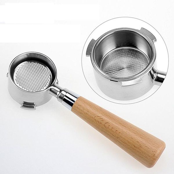 coffee filters upors 51mm bottomless portafilter stainless steel filter holder with basket & wooden handle for machine
coffee filters upors 51mm bottomless portafilter stainless steel filter holder with basket & wooden handle for machine