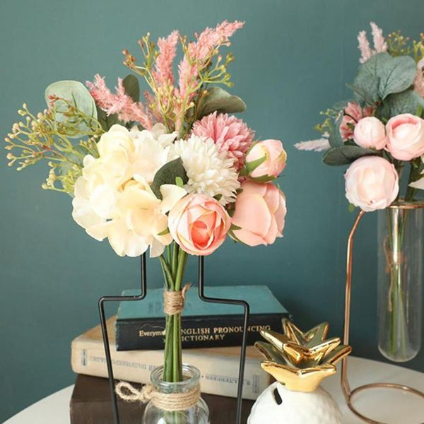 1bouquet artificial flower plant diy garden party home wedding furniture decor decorative flowers & wreaths
1bouquet artificial flower plant diy garden party home wedding furniture decor decorative flowers & wreaths