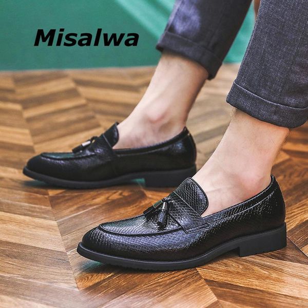 dress shoes misalwa pretty men oxford pu leather tassel fashion casual british party office business, Black
dress shoes misalwa pretty men oxford pu leather tassel fashion casual british party office business, Black