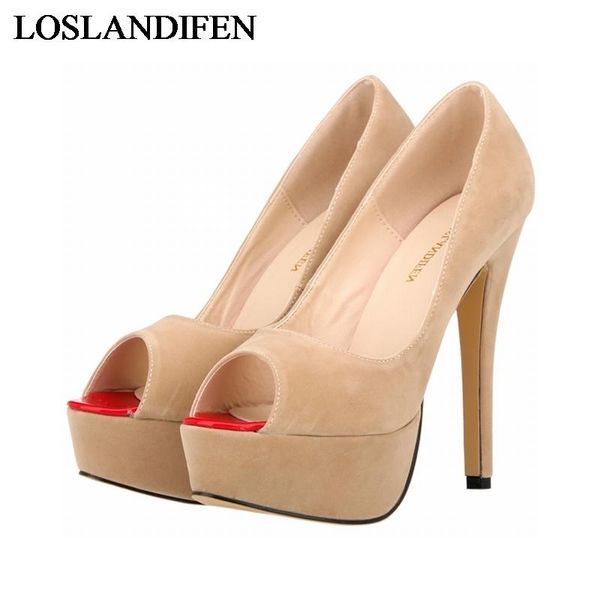platform shoes woman vintage style thin heels peep toe women high female size plus 35-42 nlk-c0004 dress, Black
platform shoes woman vintage style thin heels peep toe women high female size plus 35-42 nlk-c0004 dress, Black