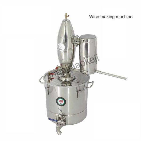 home wine making machines stainless steel 20l 50l small brewing brewers distillers equipment machine 1pc
home wine making machines stainless steel 20l 50l small brewing brewers distillers equipment machine 1pc