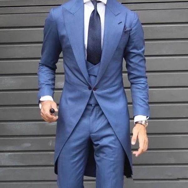 men's suits & blazers autumn fashion customized classic long tail suit tuxedo groom wedding ball party dress 2 pieces (jacket + vest pa, White;black
men's suits & blazers autumn fashion customized classic long tail suit tuxedo groom wedding ball party dress 2 pieces (jacket + vest pa, White;black
