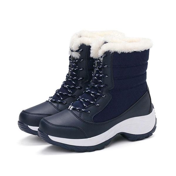 boots women's waterproof winter shoes 2021 lace up non-slip snow platform keep warm ankle boot thick fur heels botas de mujer, Black
boots women's waterproof winter shoes 2021 lace up non-slip snow platform keep warm ankle boot thick fur heels botas de mujer, Black