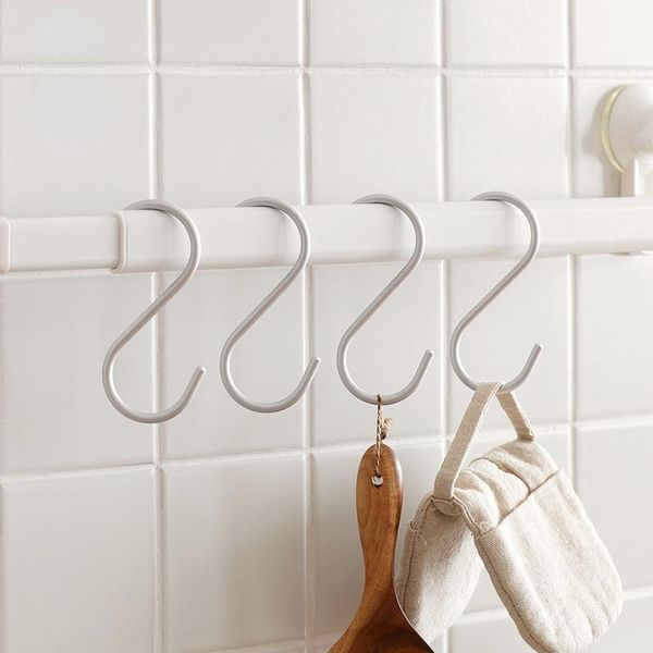 hooks & rails 3 pcs after the aluminum s-shaped hook household kitchen closet bathroom door load s shaped
hooks & rails 3 pcs after the aluminum s-shaped hook household kitchen closet bathroom door load s shaped