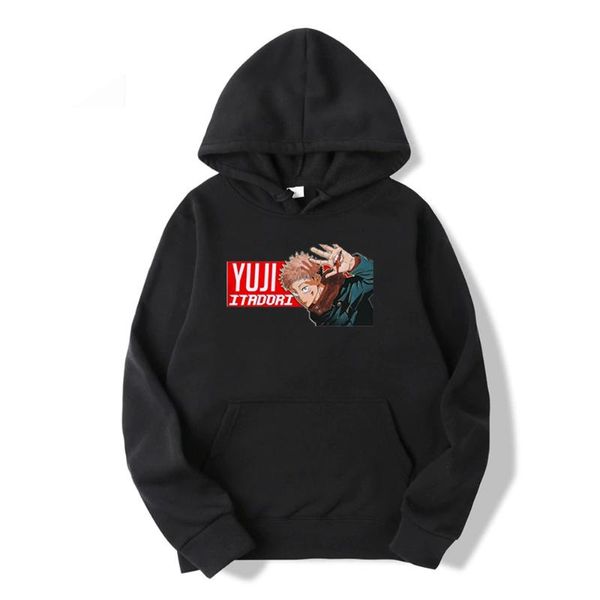 men's hoodies & sweatshirts 2021 autumn fashion jujutsu kaisen gojo satoru yuji megumi anime sweatshirt oversized streetwear, Black
men's hoodies & sweatshirts 2021 autumn fashion jujutsu kaisen gojo satoru yuji megumi anime sweatshirt oversized streetwear, Black