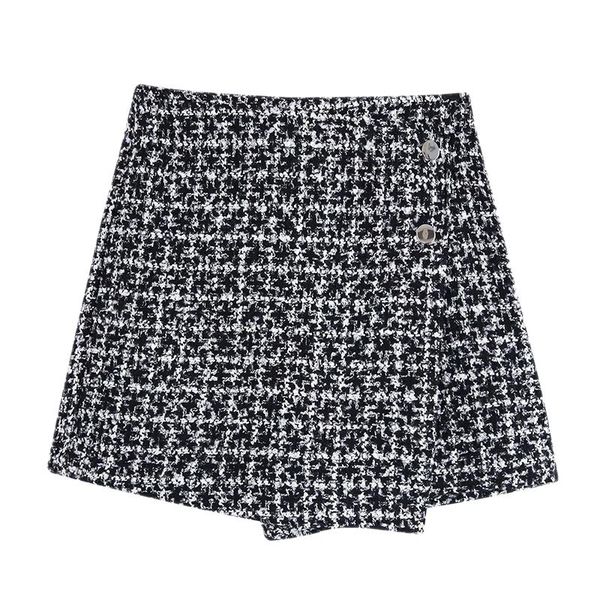 women's shorts women stylish tweed side zipper design office wear female casual chic ffzdk10, White;black
women's shorts women stylish tweed side zipper design office wear female casual chic ffzdk10, White;black