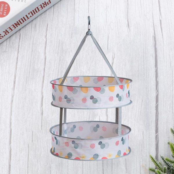 double layer drying rack polyester printed foldable laundry basket round shape underwear sweater dry (size s) storage & organization
double layer drying rack polyester printed foldable laundry basket round shape underwear sweater dry (size s) storage & organization