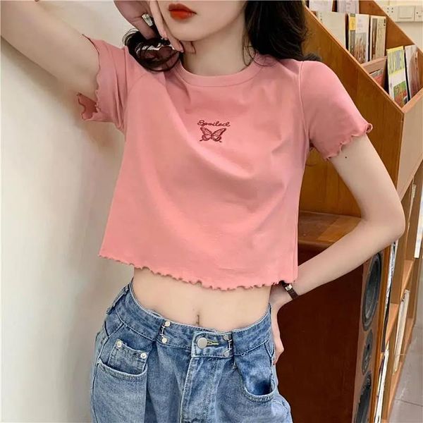 women's t-shirt 2021 women clothing retro white short letter print sleeve slim summer y2k club wear crop kawaii
women's t-shirt 2021 women clothing retro white short letter print sleeve slim summer y2k club wear crop kawaii