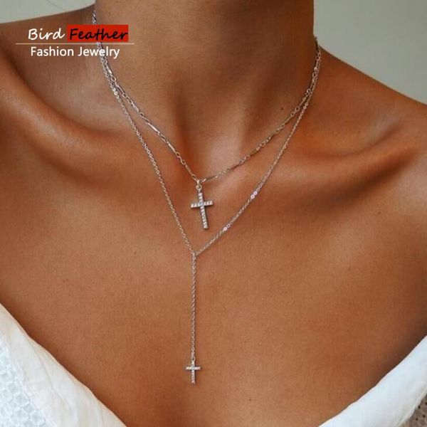 chokers gold color choker necklace for women double cross pendant chain necklaces & pendants lace velvet fashion jewelry, Golden;silver
chokers gold color choker necklace for women double cross pendant chain necklaces & pendants lace velvet fashion jewelry, Golden;silver