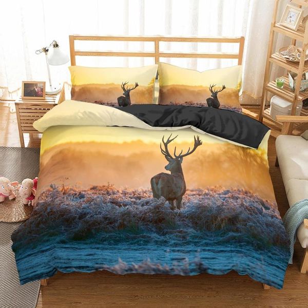 bedding sets 3d deer pattern duvet quilt cover set comforter bed pillowcase king forest animal print covers
bedding sets 3d deer pattern duvet quilt cover set comforter bed pillowcase king forest animal print covers