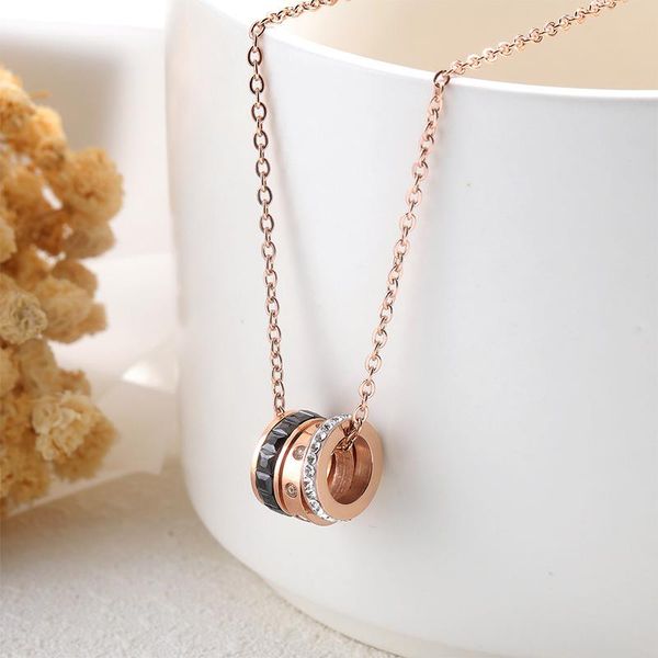 pendant necklaces chain for women stainless steel zircon necklace on the neck jewelry male rose gold accessorie, Silver
pendant necklaces chain for women stainless steel zircon necklace on the neck jewelry male rose gold accessorie, Silver