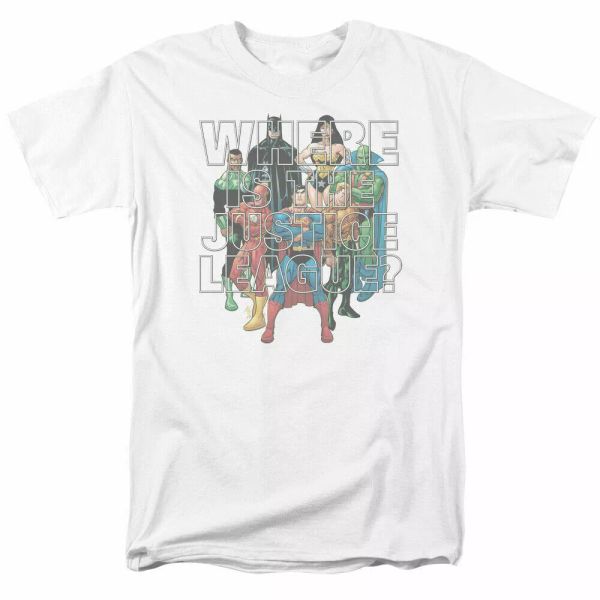 Where Is The Justice League Classified Cover 1 T Shirt Licensed Comic Tee White, White;black
Where Is The Justice League Classified Cover 1 T Shirt Licensed Comic Tee White, White;black