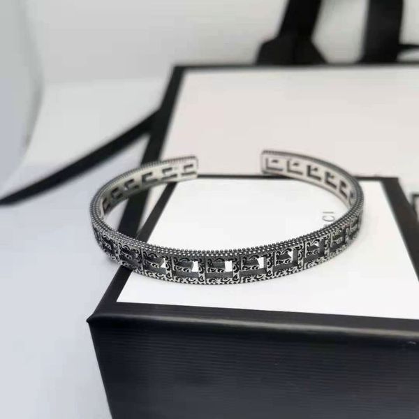 letter hollow bracelet 925 square carved pattern fashion men's women's lovers fine jewellery for sale, Golden;silver
letter hollow bracelet 925 square carved pattern fashion men's women's lovers fine jewellery for sale, Golden;silver