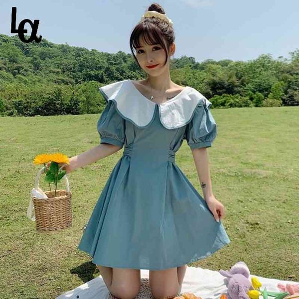 mini dress peter pan collar korean style chic trendy cute sweet ulzzang college students vestido feminino summer 210519, Black;gray
mini dress peter pan collar korean style chic trendy cute sweet ulzzang college students vestido feminino summer 210519, Black;gray