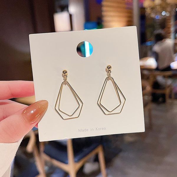 dangle & chandelier geometric women earrings 2021 trend vintage statement hanging metal big drop designer jewelry accessories, Silver
dangle & chandelier geometric women earrings 2021 trend vintage statement hanging metal big drop designer jewelry accessories, Silver