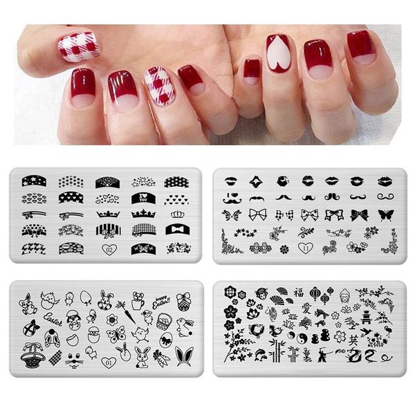 nail art templates printing mould lace template stamper nails stencil multi-pattern blending tool accessories for decoration tip, White
nail art templates printing mould lace template stamper nails stencil multi-pattern blending tool accessories for decoration tip, White