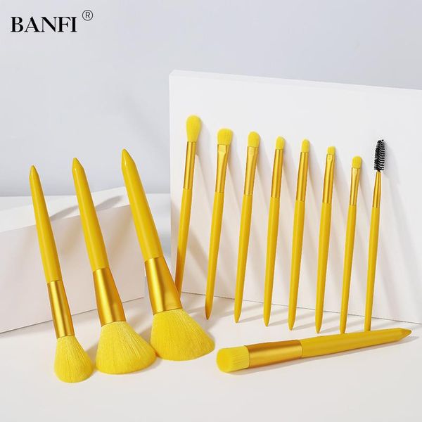 makeup brushes banfi 12 pieces candy yellow set brush tool powder eye shadow foundation blush mix beauty
makeup brushes banfi 12 pieces candy yellow set brush tool powder eye shadow foundation blush mix beauty