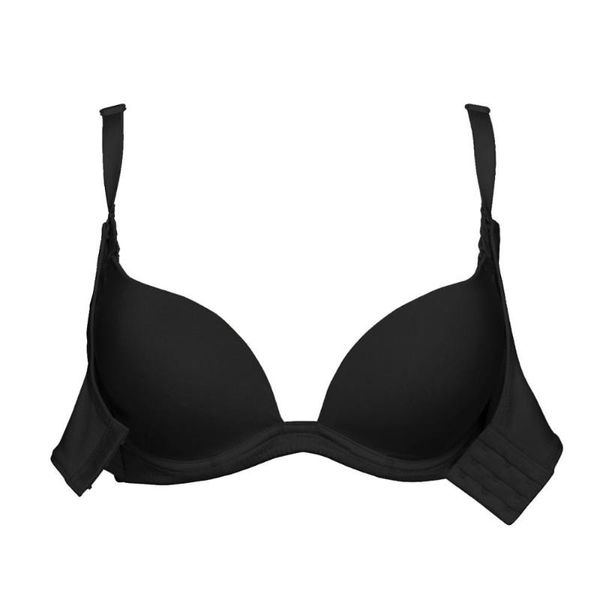 bras ybcg solid black women bra push up front closure underwear plus size thin cup breathable brassiere plunge underwire bralette, Red;black
bras ybcg solid black women bra push up front closure underwear plus size thin cup breathable brassiere plunge underwire bralette, Red;black