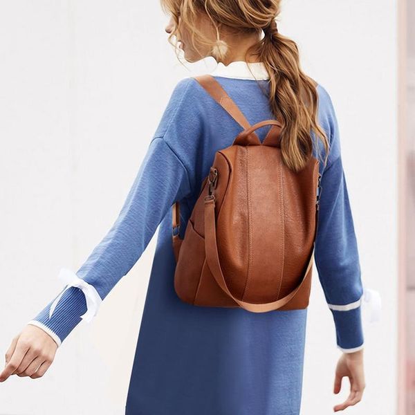 fashion lady women pu leather rucksack travel shoulder bag girls ladies backpack storage bags
fashion lady women pu leather rucksack travel shoulder bag girls ladies backpack storage bags