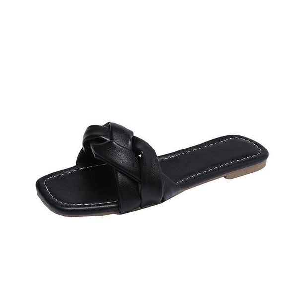 slippers fashion outdoor indoor 2021 summer square toe flat casual slides beach shoes ladies flip flops womens sandals, Black
slippers fashion outdoor indoor 2021 summer square toe flat casual slides beach shoes ladies flip flops womens sandals, Black