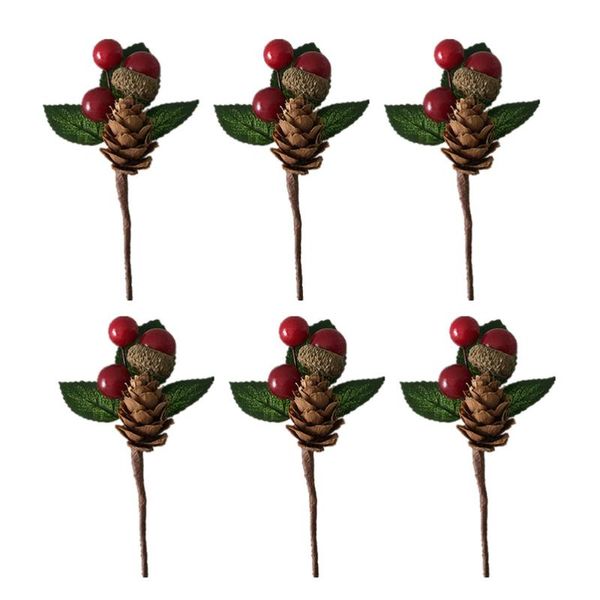 8pcs christmas berries natural lifelike vivid simulation artificial pine cone pi decorative flowers & wreaths
8pcs christmas berries natural lifelike vivid simulation artificial pine cone pi decorative flowers & wreaths