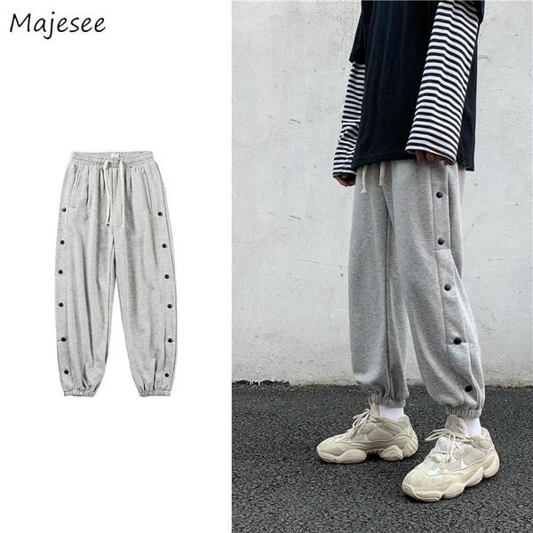 casual pants men side-breasted street wear plus size 3xl japanese style chic trendy solid bundle hip-hop simple all match baisc men's, Black
casual pants men side-breasted street wear plus size 3xl japanese style chic trendy solid bundle hip-hop simple all match baisc men's, Black