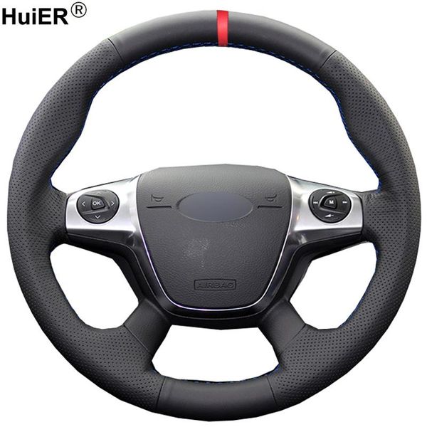 steering wheel covers huier hand sew car cover red marker for focus 3 2012-2014 kuga escape 2013-2021 2021 c-max 2011-2014
steering wheel covers huier hand sew car cover red marker for focus 3 2012-2014 kuga escape 2013-2021 2021 c-max 2011-2014