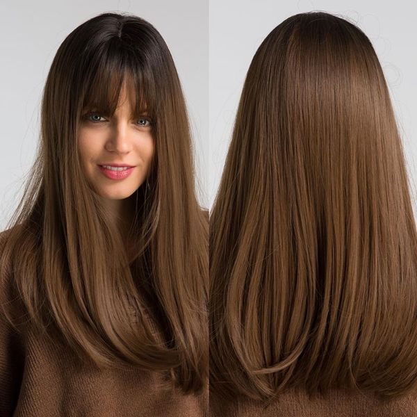 synthetic wigs alan eaton bob wig with bangs ombre black dark brown long straight for women girls cosplay party daily hair
synthetic wigs alan eaton bob wig with bangs ombre black dark brown long straight for women girls cosplay party daily hair