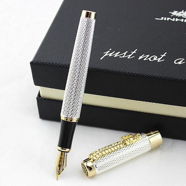 luxury eastern dragon design fountain pen jinhao 1200 brand business office gift ink pens school writing stationery supplies
luxury eastern dragon design fountain pen jinhao 1200 brand business office gift ink pens school writing stationery supplies