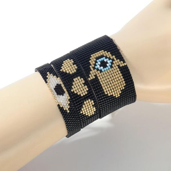 charm bracelets rttooas evil eyes theme bracelet boho miyuki women's pulseras fashion jewelry hand knitted friendship gift wholesale, Golden;silver
charm bracelets rttooas evil eyes theme bracelet boho miyuki women's pulseras fashion jewelry hand knitted friendship gift wholesale, Golden;silver