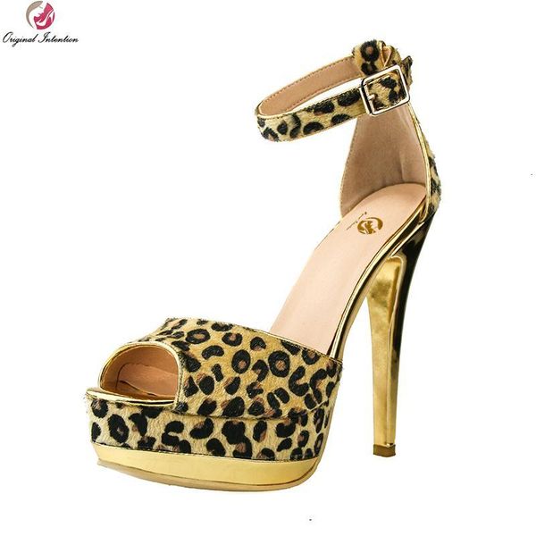 sandals original intention women beautiful peep toe thin heels high-quality leopard shoes woman plus us size 4-15 43cy, Black
sandals original intention women beautiful peep toe thin heels high-quality leopard shoes woman plus us size 4-15 43cy, Black