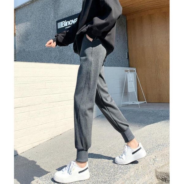 women's pants & capris fashion sweatpants grey black patchwork high waist joggers long pencil pockets streetwear korean clothing 2021, Black;white
women's pants & capris fashion sweatpants grey black patchwork high waist joggers long pencil pockets streetwear korean clothing 2021, Black;white