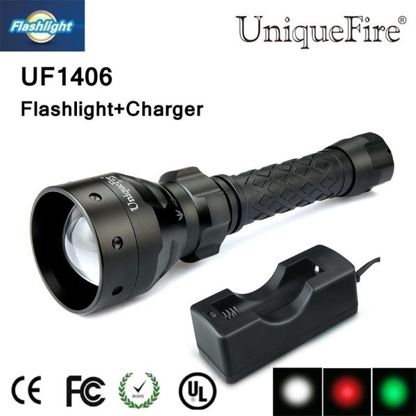 multi-function uniquefire 1406 q5 zoomable 3 mode led white/red/green lamp torch use 18650 battery flashlights torches
multi-function uniquefire 1406 q5 zoomable 3 mode led white/red/green lamp torch use 18650 battery flashlights torches