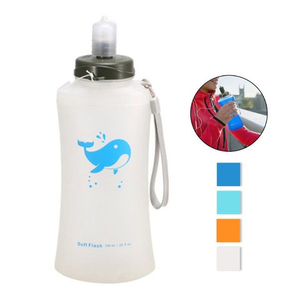 1* water bottle 750ml folding safety tpu soft foldable flasks high capacity diy color bottles & cages
1* water bottle 750ml folding safety tpu soft foldable flasks high capacity diy color bottles & cages
