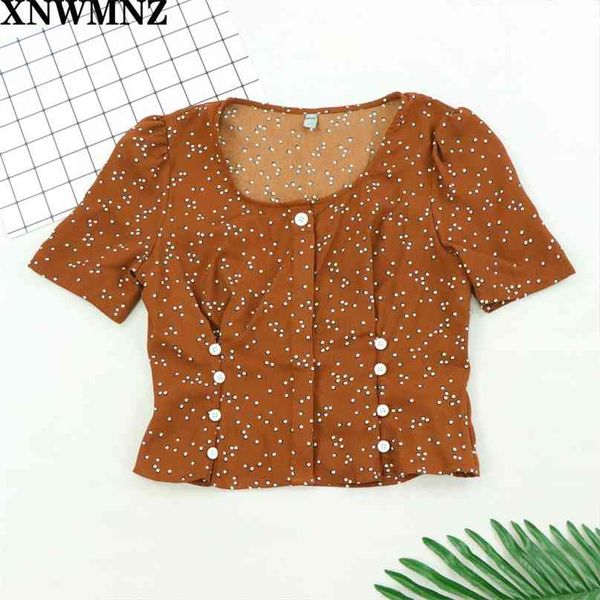 chic elegant brown polka dot print blusas mujer de moda center buttons vintage slim v neck women blouse 210520, White
chic elegant brown polka dot print blusas mujer de moda center buttons vintage slim v neck women blouse 210520, White
