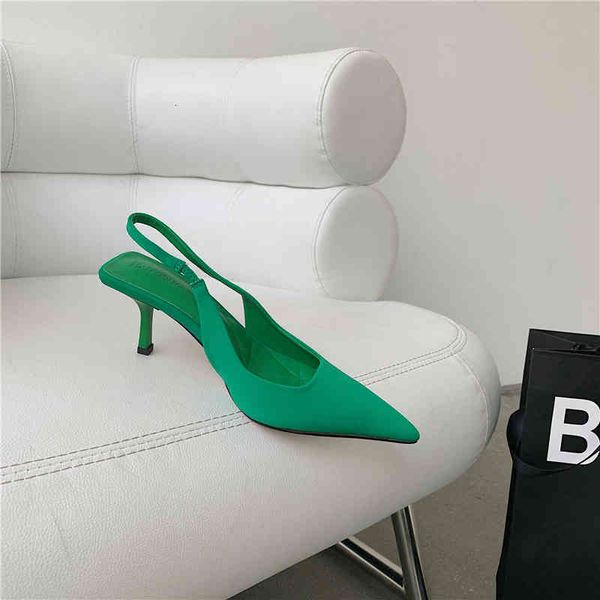 sandals pointed toe faux suede kitten heel slingback heels shoes women brand design stretch pumps ladies 1mpm, Black
sandals pointed toe faux suede kitten heel slingback heels shoes women brand design stretch pumps ladies 1mpm, Black