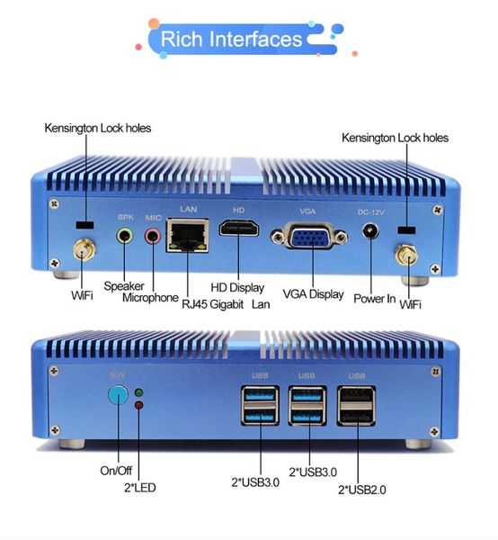 mini pcs fanless computer pc core 7267u i3 7167u micro tv case with 4usb3.0 4k hd vga windows 10 linux wifi
mini pcs fanless computer pc core 7267u i3 7167u micro tv case with 4usb3.0 4k hd vga windows 10 linux wifi