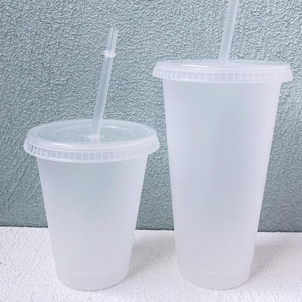 disposable cups & straws 5pcs 500ml/700ml straw cup with lid water food grade anti-deform pp for home storage bottle
disposable cups & straws 5pcs 500ml/700ml straw cup with lid water food grade anti-deform pp for home storage bottle