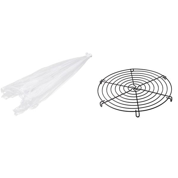 6pcs large -up mesh screen cover tent umbrella reusable and collapsible & 1x nonstick cake cooling rack round baking pastry tools
6pcs large -up mesh screen cover tent umbrella reusable and collapsible & 1x nonstick cake cooling rack round baking pastry tools