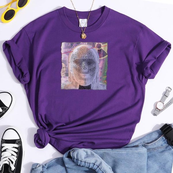 netal style fashion machine mask print women's t shirts casual short sleeve t-shirts summer o-neck t-shirt, White
netal style fashion machine mask print women's t shirts casual short sleeve t-shirts summer o-neck t-shirt, White