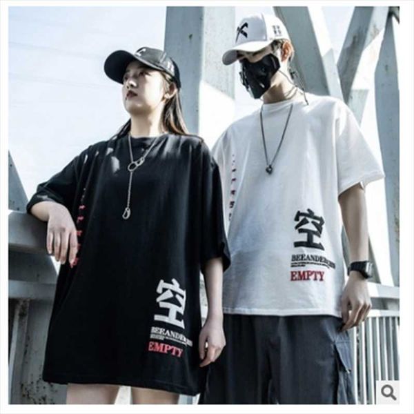 men women foam printing short-sleeved t-shirt loose tide brand couple half-sleeved cotton tee men's t-shirts, White;black
men women foam printing short-sleeved t-shirt loose tide brand couple half-sleeved cotton tee men's t-shirts, White;black
