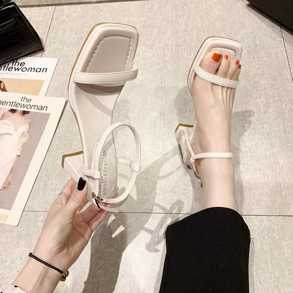 sandals chunky heels ladies shoes and pumps women summer 2021 high square toe, Black
sandals chunky heels ladies shoes and pumps women summer 2021 high square toe, Black