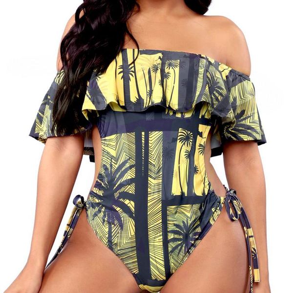 women one-piece swimsuit floral print bikini push-up padded ruffle hollow out bra bathing swimwear monokini lot suits
women one-piece swimsuit floral print bikini push-up padded ruffle hollow out bra bathing swimwear monokini lot suits