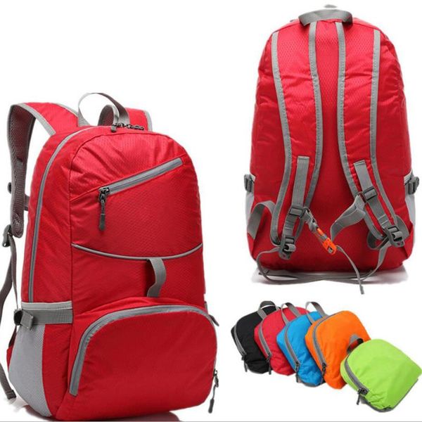 backpack skin bag nylon waterproof outdoor folding men's and women's portable 
backpack skin bag nylon waterproof outdoor folding men's and women's portable