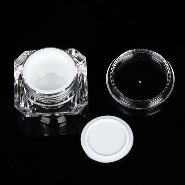 storage bottles & jars 10pcs 5-15ml clear diamond empty acrylic container makeup bottle for cosmetic box
storage bottles & jars 10pcs 5-15ml clear diamond empty acrylic container makeup bottle for cosmetic box