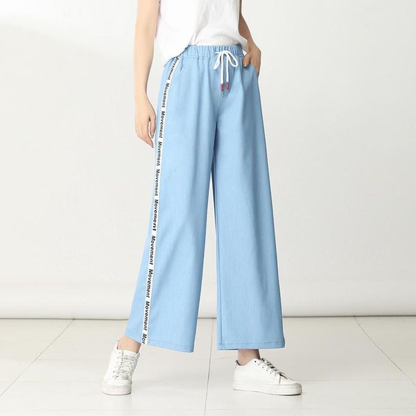 women's pants & capris spring summer ankle-length drawstring trousers women loose wide leg cotton 4xl insta casual high waist woman 202, Black;white
women's pants & capris spring summer ankle-length drawstring trousers women loose wide leg cotton 4xl insta casual high waist woman 202, Black;white